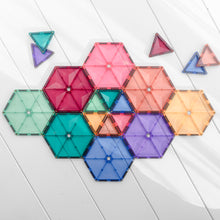 Load image into Gallery viewer, Connetix segulkubbar - Pastel Geometry pack (40 stk)
