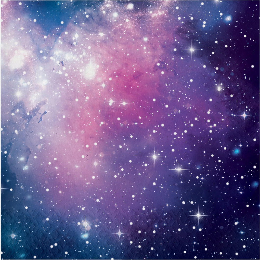 Servíettur - Galaxy stórar